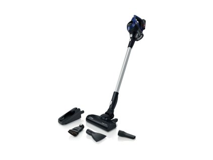 Bosch Serie 6 BBS611MAT tyčový vysavač / elektrický smeták 2-in-1 stick vacuum Baterie Suchý Bezsáčkové 0,3 l Modrá 2,5 Ah