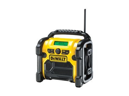 DeWALT DCR019-QW rádio Pracoviště Černá, Žlutá