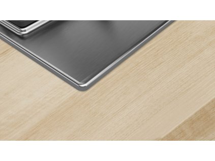 Bosch Serie 6 PCH6A5B90 varná deska Nerezová ocel Vestavěné 60 cm Plynový 4 zóna/zón
