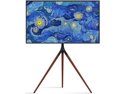 Techly ICA-TR18SAM Držák na TV 165,1 cm (65") vlašský ořech