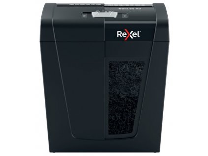 Rexel Secure X8 skartovačka Příčné skartování 70 dB Černá