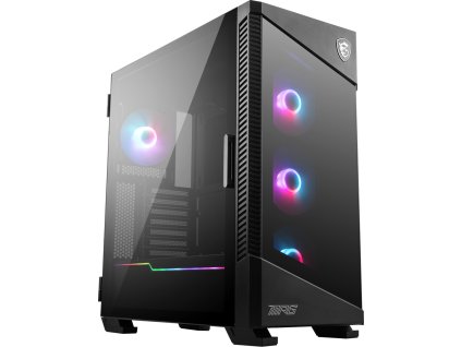 MSI MPG VELOX 100R počítačová skříň Midi Tower Černá
