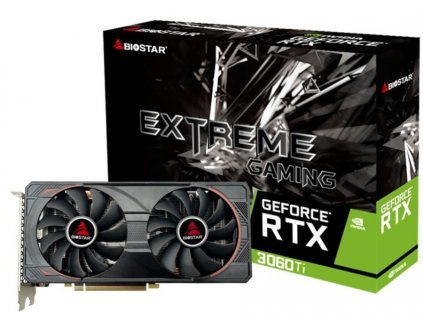 Grafická karta BIOSTAR GeForce RTX 3060 Ti 8GB (N3606TM82)