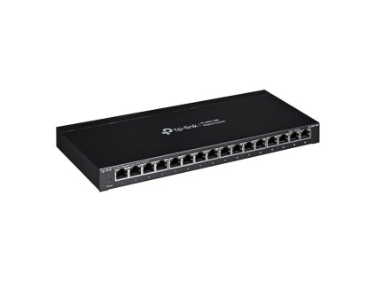 TP-Link TL-SG116E Nespravované L2 Gigabit Ethernet (10/100/1000) Černá