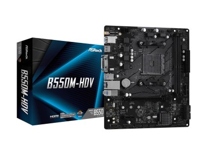 Asrock B550M-HDV Socket AM4 Micro ATX AMD B550