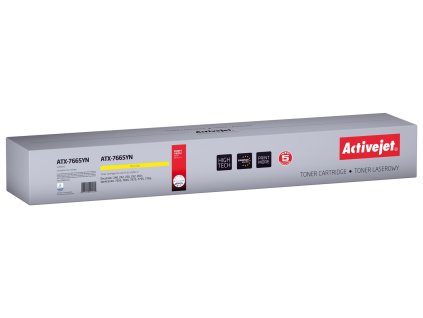 Activejet ATX-7665YN Tonerová kazeta pro tiskárny Xerox; Náhrada za Xerox 006R01450; Supreme; 34000 stran; žlutá