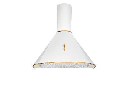 Komínový odsavač par Akpo WK-4 Dandys GOLD 50 cm 450 m3/h, Bílá