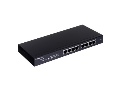 Zyxel GS1915-8 Řízený L2 Gigabit Ethernet (10/100/1000) Černá