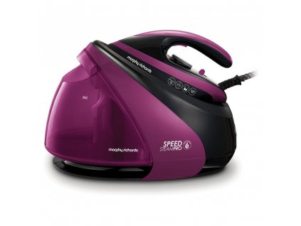 Morphy Richards AutoClean Speed Steam Pro 1,6 l Keramická žehlicí plocha Purpurová
