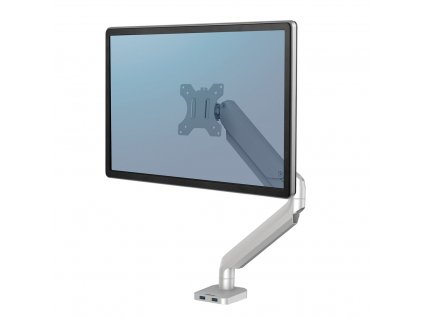 Rameno Fellowes Ergonomics pro 1 monitor - řada Platinum, stříbrné