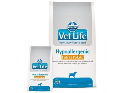 Farmina Vet Life Hypoallergenic Fish & Potato Dog 12kg