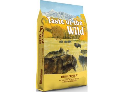 TASTE OF THE WILD High Prairie suché krmivo pro psy - 18 kg