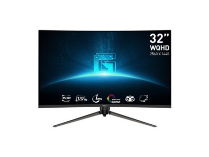 MSI G32CQ5P počítačový monitor 80 cm (31.5") 2560 x 1440 px Wide Quad HD LCD Černá