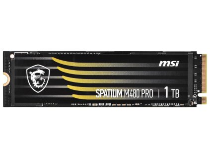 MSI SPATIUM M480 PRO PCIe 4.0 NVMe M.2 1TB PCI Express 4.0 3D NAND