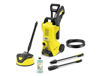 Kärcher K 3 Power Control Home T 5 tlaková myčka Napřímený Elektrický 380 l/h 1600 W Černá, Žlutá