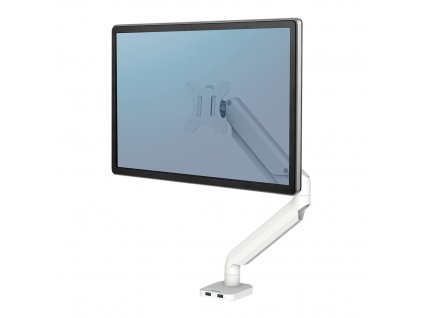 Rameno Fellowes Ergonomics pro 1 monitor - řada Platinum, bílé