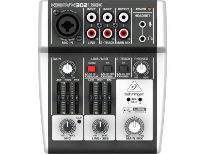Behringer X302USB audio mixér 5 kanály/kanálů