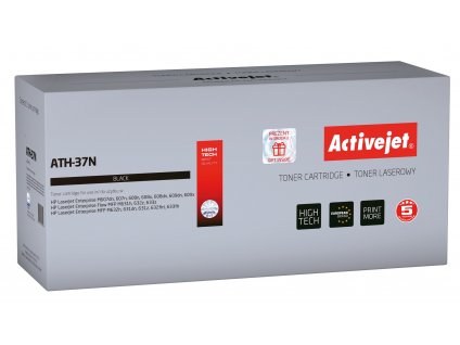 Activejet ATH-37N Tonerová kazeta (náhradní HP 37A CF237A; Supreme; 11000 stran; černá)