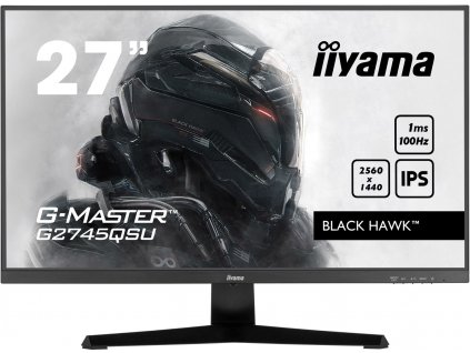 iiyama G-MASTER G2745QSU-B1 počítačový monitor 68,6 cm (27") 2560 x 1440 px Dual WQHD LED Černá