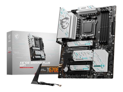 MSI X670E GAMING PLUS WIFI základní deska AMD X670 Zásuvka AM5 ATX