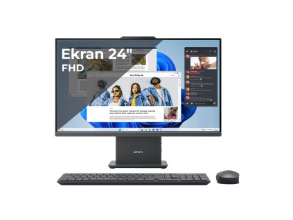 Lenovo IdeaCentre AIO 24IRH9 Intel® Core™ i5 i5-13420H 60,5 cm (23.8") 1920 x 1080 px All-in-One PC (vše v jednom) 16 GB DDR5-SDRAM 512 GB SSD NoOS Wi-Fi 6 (802.11ax) Luna Grey