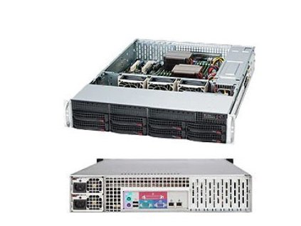 Supermicro 825TQC-R802LPB Skříň Černá 800 W