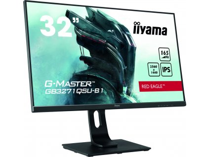 iiyama G-MASTER GB3271QSU-B1 počítačový monitor 80 cm (31.5") 2560 x 1440 px Wide Quad HD LED Černá