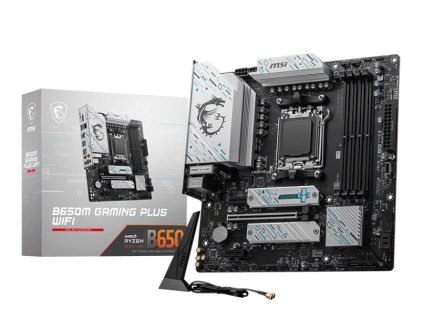 MSI B650M GAMING PLUS WIFI základní deska AMD B650 Zásuvka AM5 Micro ATX