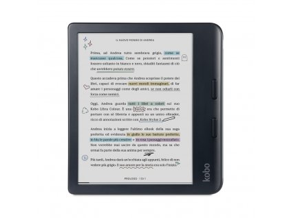 Rakuten Kobo Libra Colour čtečka elektronických knih Dotyková obrazovka 32 GB Wi-Fi Černá