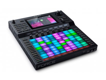 AKAI FORCE Samostatná hudební produkční stanice Sampler MIDI USB Černá
