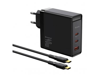 Nabíječka GaN 140W Mcdodo CH-2913, 2x USB-C, USB-A (černá)