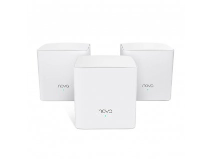 Tenda NOVA MW5G(3-PACK) Systém mesh Wi-Fi Dvoupásmový (2,4 GHz / 5 GHz) Wi-Fi 5 (802.11ac) Bílá 2 Vnitřní