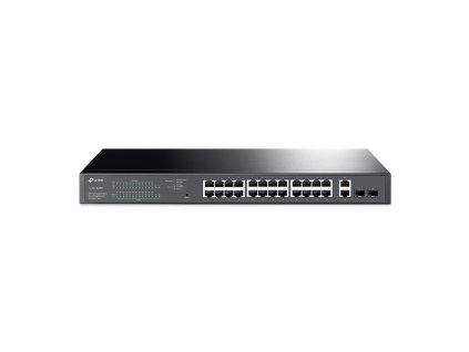 TP-Link TL-SG1428PE síťový přepínač Řízený L2 Gigabit Ethernet (10/100/1000) Podpora napájení po Ethernetu (PoE) 1U Černá
