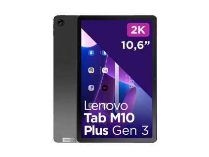 Lenovo Tab M10 Plus (3rd Gen) 2023 Qualcomm Snapdragon 128 GB 26,9 cm (10.6") 4 GB Wi-Fi 5 (802.11ac) Android 12 Šedá