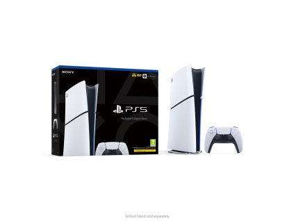 Sony PlayStation 5 Slim Digital 1,02 TB Wi-Fi Černá, Bílá