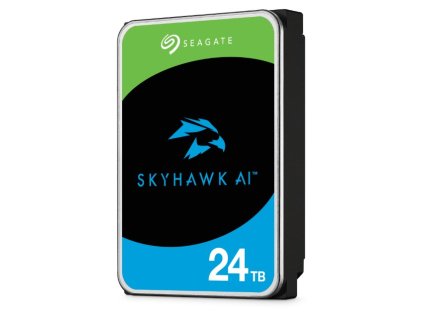 Seagate SkyHawk AI vnitřní pevný disk 24 TB 7200 ot/min 512 MB 3.5" Serial ATA III