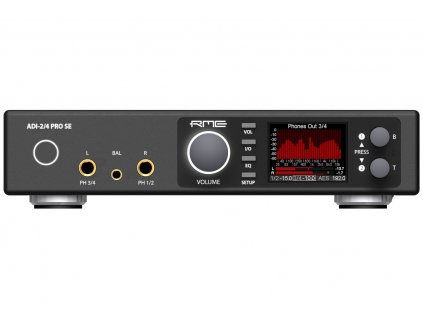 RME Adi -2/4 PRO SE - 2-AD/4-DA 768 kHz, vysoce výkonný převodník