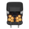 Fritéza Air Fryer 8L FR8000 černá, stříbrná