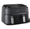 Philips 3000 series NA351/00 fritovací hrnec Dvojitý 9 l Samostatné 2750 W Horkovzdušná fritéza Černá, Stříbrná