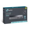 TP-Link TL-SG1016PE Řízený L2 Gigabit Ethernet (10/100/1000) Podpora napájení po Ethernetu (PoE) 1U Černá