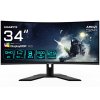 GIGABYTE G34WQCP počítačový monitor 86,4 cm (34") 3440 x 1440 px UltraWide Quad HD LED Černá