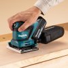 Makita DBO480Z přenosná bruska Excentrická bruska 14000 oscilací/min Černá, Modrá 210 W