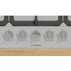 Bosch Serie 4 PGQ7B5K90 varná deska Nerezová ocel Vestavěné 75 cm Plynový 5 zóna/zón