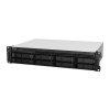 Synology RackStation RS1221+ úložný server NAS Rack (2U) Ryzen Embedded V1500B 4 GB DDR4 0 TB DiskStation Manager Černá