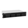 Synology RackStation RS1221+ úložný server NAS Rack (2U) Ryzen Embedded V1500B 4 GB DDR4 0 TB DiskStation Manager Černá