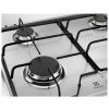 Electrolux KGS6424BX Nerezová ocel Vestavěné 60 cm Plynový 4 zóna/zón