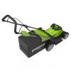 Cordless mower 40V 4Ah 41 cm Greenworks G40LM41K4 - 2504707UB