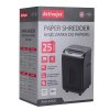 Activejet ASH-2502C skartovačka Příčné skartování 60 dB 22,8 cm Černá, Stříbrná