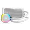 Corsair H100I Procesor Hybridní chladič 12 cm Bílá