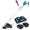 Makita DUR369APT2 křovinořez / strunová sekačka 1000 W Napájení/baterie Černá, Modrá, Šedá